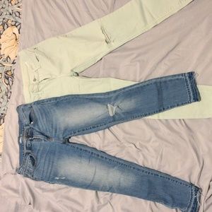 Old Navy skinny jeans lot of two